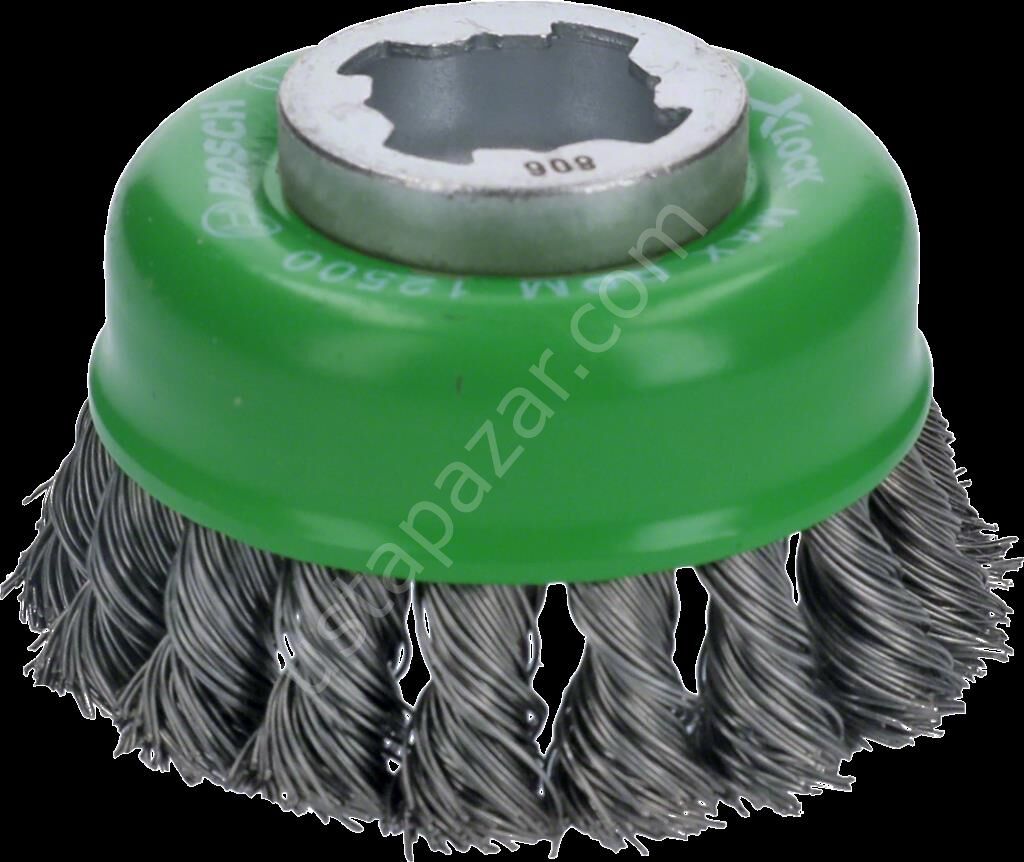 Bosch - X-LOCK - Heavy Serisi Inox İçin Burgulu Tel Fırça 75*0,5 mm 2608620729