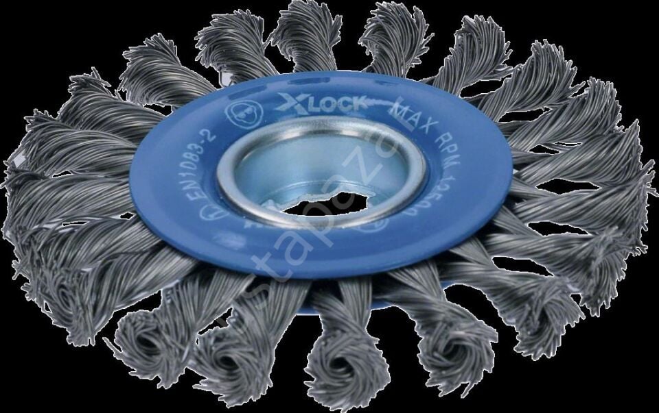 Bosch - X-LOCK - Heavy Serisi Metal İçin Burgulu Yuvarlak Fırça 115*0,5 mm 2608620731