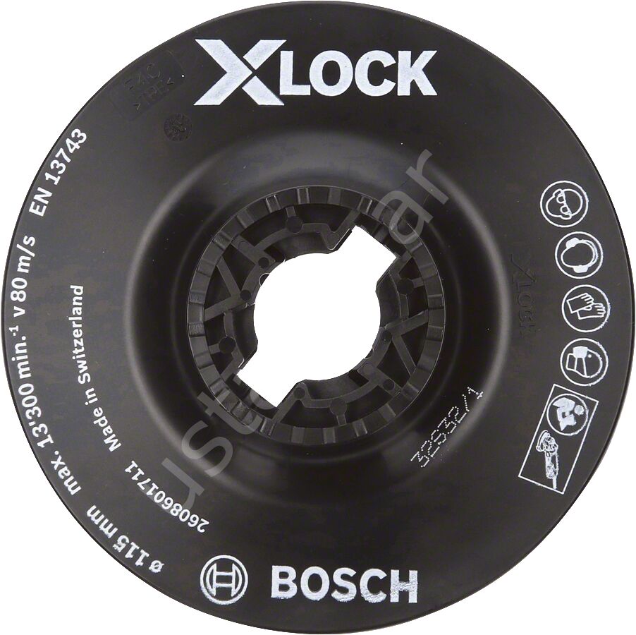 Bosch - X-LOCK - 115 mm Fiber Disk Yumuşak Taban 2608601711