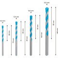 Expert Multiconstruction Cyl-9 Delme Ucu Seti 4/5/6/8 mm 4 Parça