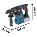 Bosch Professional GBH 18V-26 (Solo) Akülü Kırıcı Delici 0611909000