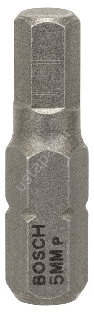 Bosch - Extra Hard Serisi HEX5*25 mm 3'lü 2607001726