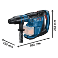 Bosch Professional GBH 18V-40 C Aküsüz Kırıcı Delici (solo)