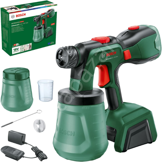 Bosch Advancedspray 18V-500 1x4A Akülü Boya Tabancası 0603208201