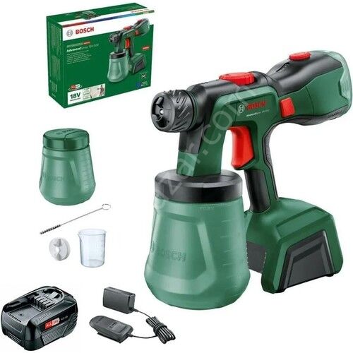 Bosch Advancedspray 18V-500 1x4A Akülü Boya Tabancası 0603208201