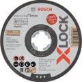 Bosch - X-LOCK - 125*1,0 mm Standard Seri Düz Inox (Paslanmaz Çelik) Kesme Diski (Taş) - Rapido 2608619262