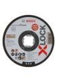 Bosch - X-LOCK - 125*1,6 mm Standard Seri Düz Inox (Paslanmaz Çelik) Kesme Diski (Taş) 2608619363