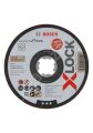 Bosch - X-LOCK - 125*1,6 mm Standard Seri Düz Inox (Paslanmaz Çelik) Kesme Diski (Taş) 2608619363