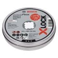 - X-Lock - 115*1,0MM Standard Seri Düz Inox (Paslanmaz Çelik) Kesme Diski (Taş) - Rapido 10'lu 2608619266