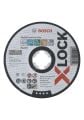 Bosch - X-LOCK - 125*1,6 mm Çoklu Malzemelerde Kullanım İçin Düz Kesme Diski (Taş) 2608619270