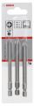 Bosch - 3 Parçalı Extra Hard Serisi Vidalama Ucu Seti PH1/2/3*89 mm 2607001757