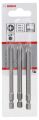 Bosch - 3 Parçalı Extra Hard Serisi Vidalama Ucu Seti PH1/2/3*89 mm 2607001757