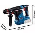 Bosch Professional Gbh 187 Lı One Chuck Akülü Kırıcı Delici 18 Volt (Akü ve Şarj Aleti Hariç) 0611923120