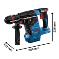 Bosch Professional Gbh 187 Lı One Chuck Akülü Kırıcı Delici 18 Volt (Akü ve Şarj Aleti Hariç) 0611923120