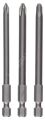 Bosch - 3 Parçalı Extra Hard Serisi Vidalama Ucu Seti PH1/2/3*152 mm 2607001758