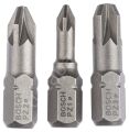 Bosch - 3 Parçalı Extra Hard Serisi Vidalama Ucu Seti PZ1/2/3*25 mm 2607001753