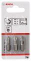 Bosch - 3 Parçalı Extra Hard Serisi Vidalama Ucu Seti PZ1/2/3*25 mm 2607001753