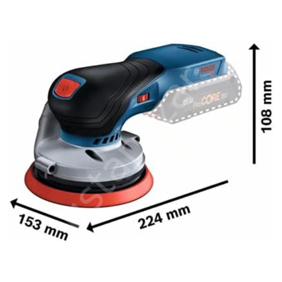 Bosch Gex 18V-125 Akülü Eksantrik Zımpara (Aküsü ve Şarj Cihazı Dahil Değil ))