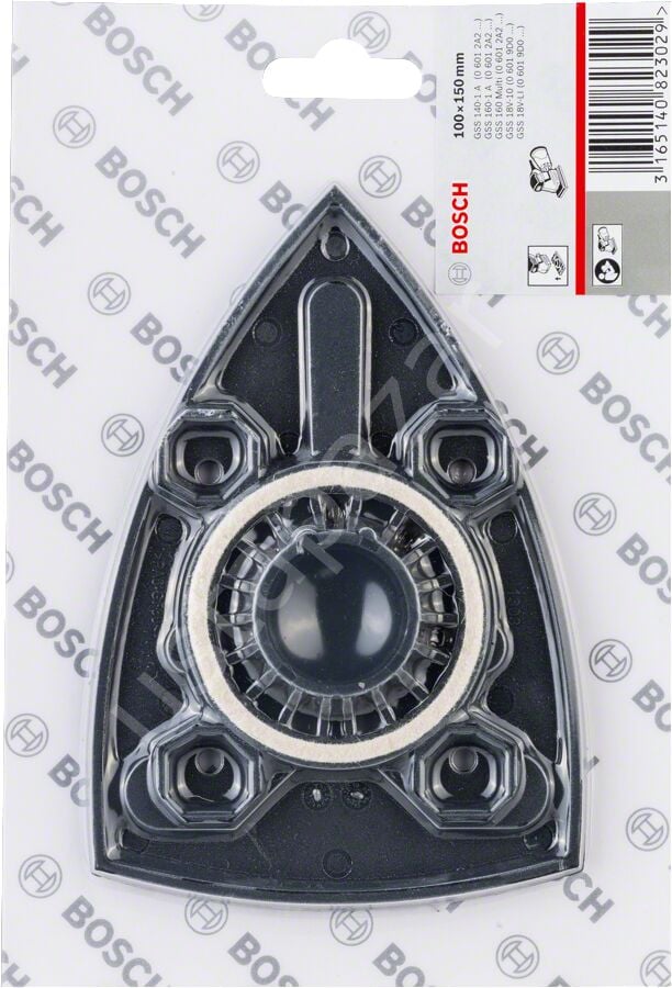 Bosch - Delta Zımpara Tabanı için Döner Plaka (110x150 mm) 2608601448