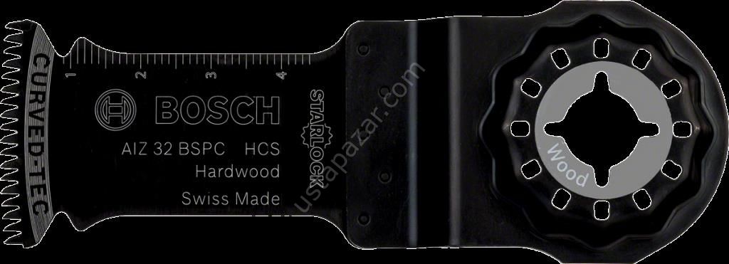 Bosch - Starlock - AIZ 32 BSPC - HCS Sert Ahşap İçin Daldırmalı Testere Bıçağı 5'li 2608662361