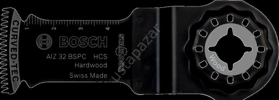Bosch - Starlock - AIZ 32 BSPC - HCS Sert Ahşap İçin Daldırmalı Testere Bıçağı 5'li 2608662361