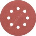 Bosch - Eksantirik Zımpara Kağıdı 5'li, 125 mm 180 Kum 8 Delik