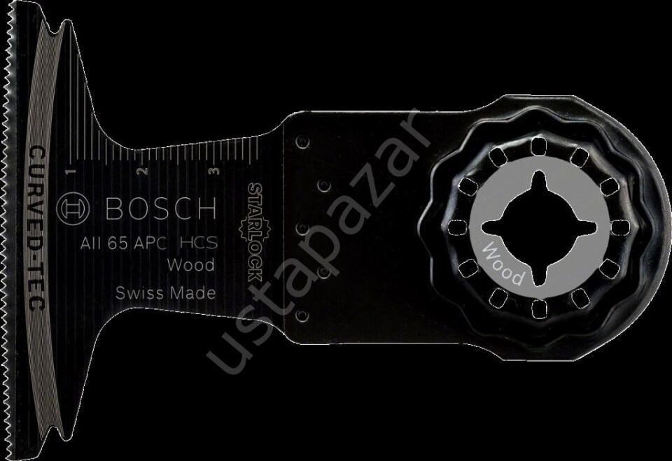 Bosch - Starlock - AII 65 APC - HCS Ahşap İçin Daldırmalı Testere Bıçağı 5'li 2608662358