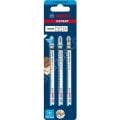 Bosch Expert T 308 Bp 3'lü Çapaksız Ahşap Dekupaj Bıçağı 2608900557