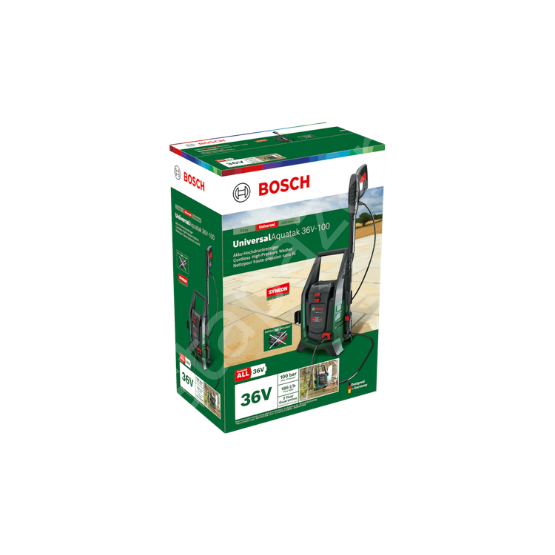 Bosch Universalaquatak 36V-100 Akülü Yüksek Basınçlı Yıkama Makinesi 06008C7002