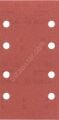 Bosch - Titreşimli Zımpara Kağıdı 10'lu, 93 x 185 mm 180 Kum 8 Delik