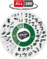 Bosch Universal Circ 18V-53 Set Dairetestere - 06033B1402