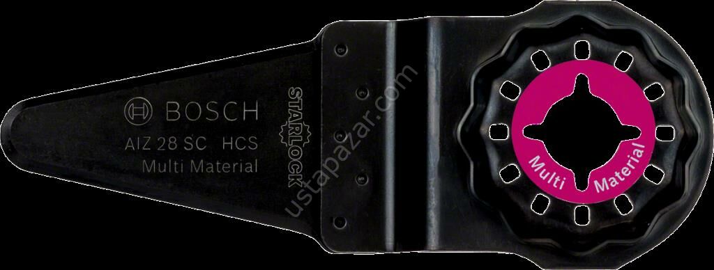 Bosch - Starlock - AIZ 28 SC - HCS Universal Derz ve Macun Kesici Bıçak 5'li 2608661909