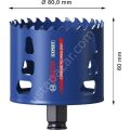 80 mm Expert Sert Malzemeler Için Panç 2608900437