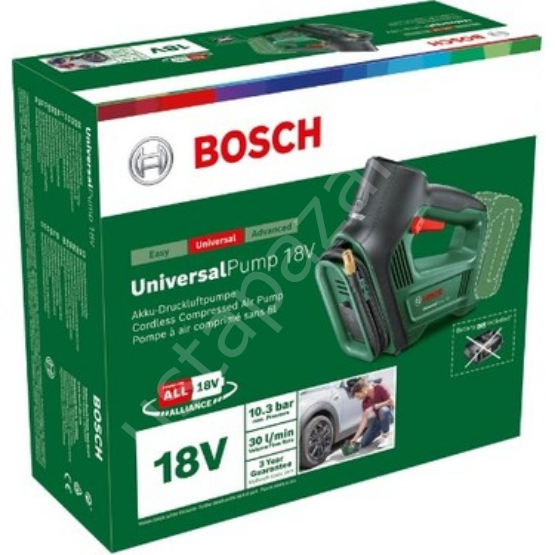 Bosch Akülü Basınçlı Hava Pompası Universal Pump 18V 0603947100