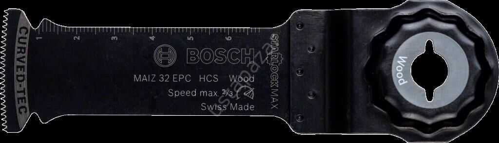 Bosch - Starlock Max - MAIZ 32 EPC - HCS Ahşap İçin Daldırmalı Testere Bıçağı 1'li 2608662568