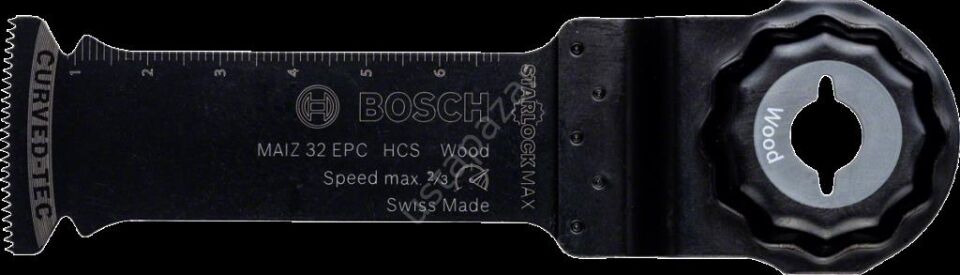Bosch - Starlock Max - MAIZ 32 EPC - HCS Ahşap İçin Daldırmalı Testere Bıçağı 1'li 2608662568