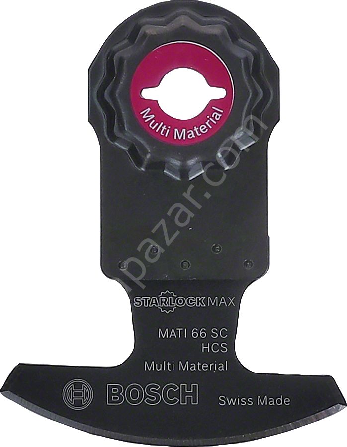 Bosch - Starlock Max - MATI 66 SC - HCS Üniversal Derz ve Macun Hızlı Kesim Segman Testere Bıçağı 1'li 2608662579
