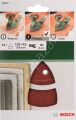 Bosch - Multi Zımpara Kağıdı 10'lu, 102 x 62/93 mm 80 Kum 11 Delik