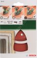Bosch - Multi Zımpara Kağıdı 10'lu, 102 x 62/93 mm 180 Kum 11 Delik