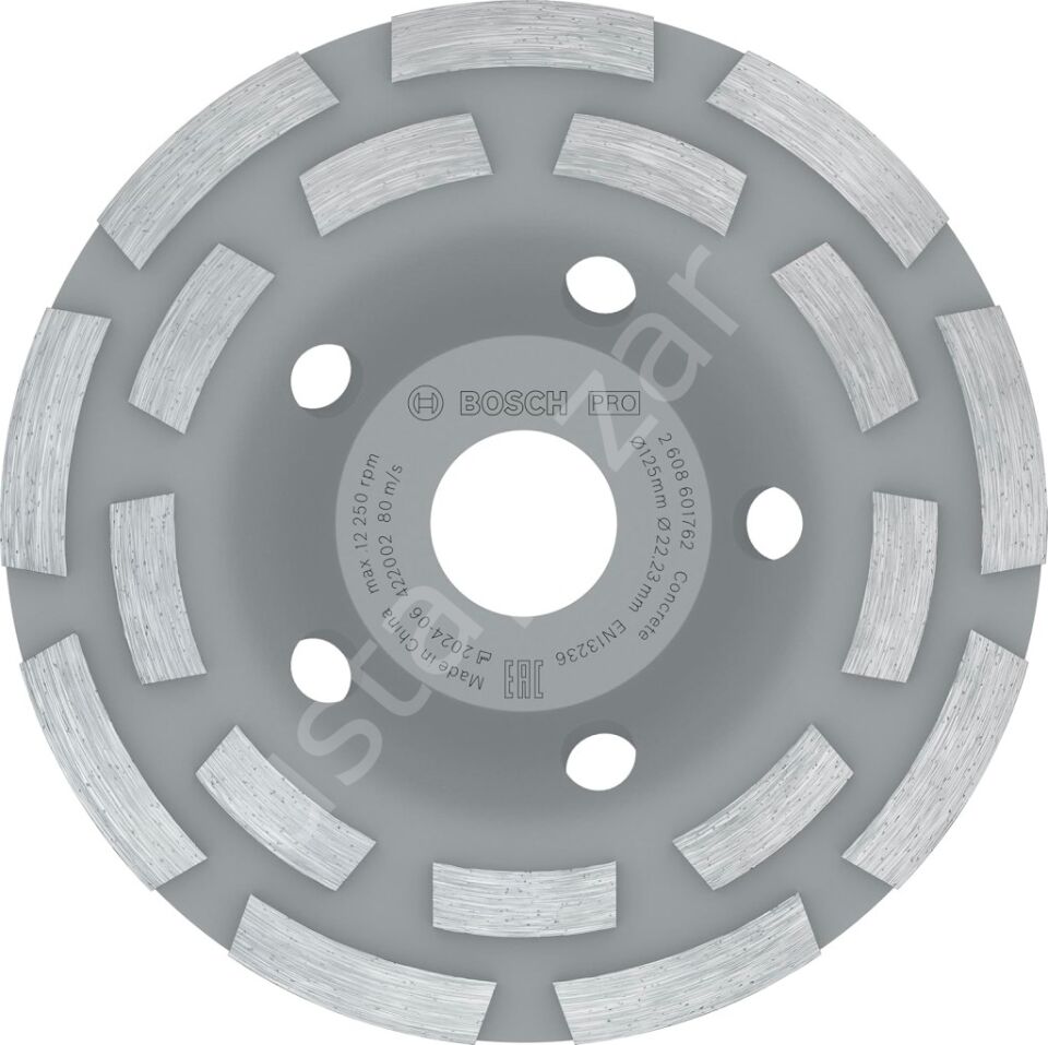 Bosch Elmas Beton Yüzey Temizleme Diski 125 mm