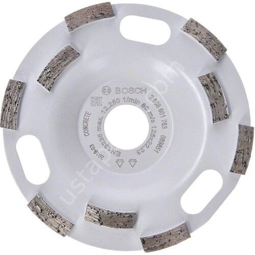 Bosch Expert For Concrete Yüksek Hızlı Elmas Çanak Disk 125MM