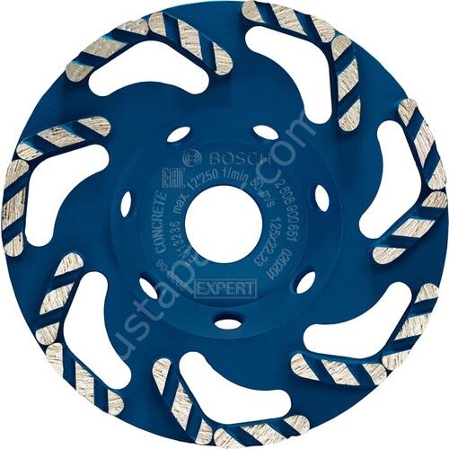 Bosch Expert Concrete Elmas Çanak Disk 125 x 22,23 x 4,5 mm