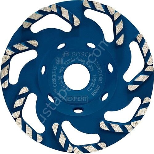 Bosch Expert Concrete Elmas Çanak Disk 125 x 22,23 x 4,5 mm