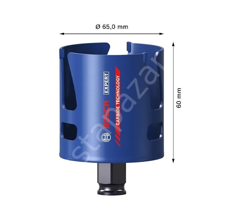 Bosch 65 mm Yapı Malzemeleri Için Panç 2608900468