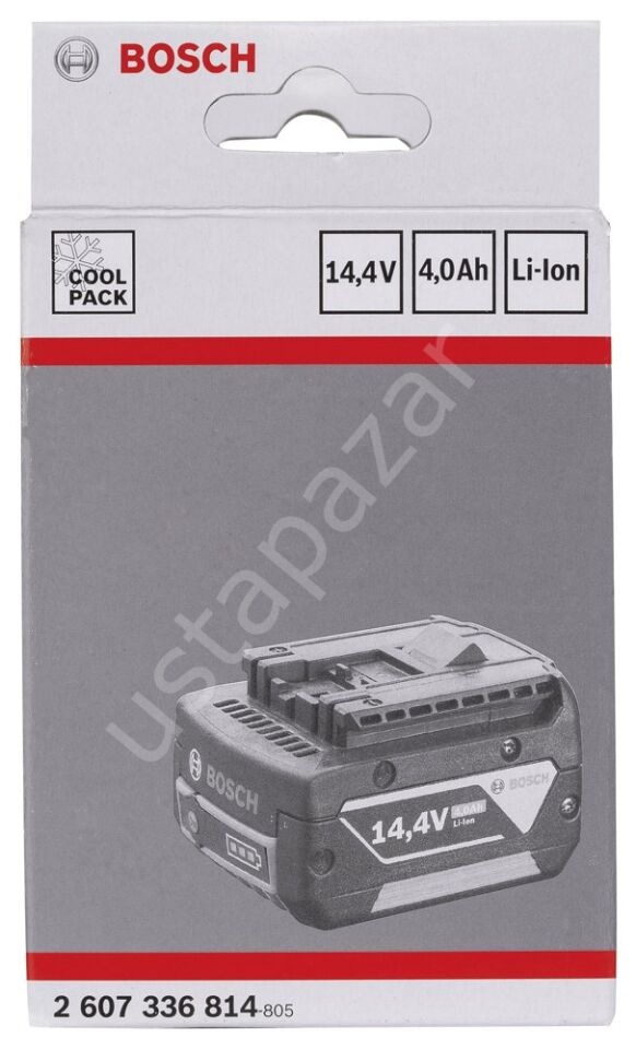 Bosch - 14,4 V 4,0 Ah HD Li-Ion ECP LZA Akü 2607336814