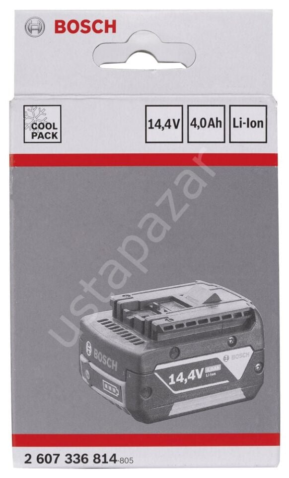Bosch - 14,4 V 4,0 Ah HD Li-Ion ECP LZA Akü 2607336814