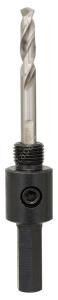 Bosch - Altıgen Şaftlı 14-30 mm Pançlar İçin Adaptör, Anahtar Ağzı 1/4'' (6,35mm) 2609390586