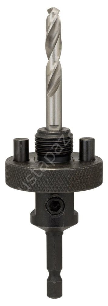 Bosch - Altıgen Şaftlı 32-76 mm Pançlar İçin Adaptör, Anahtar Ağzı 1/4'' (6,35mm) 2609390587
