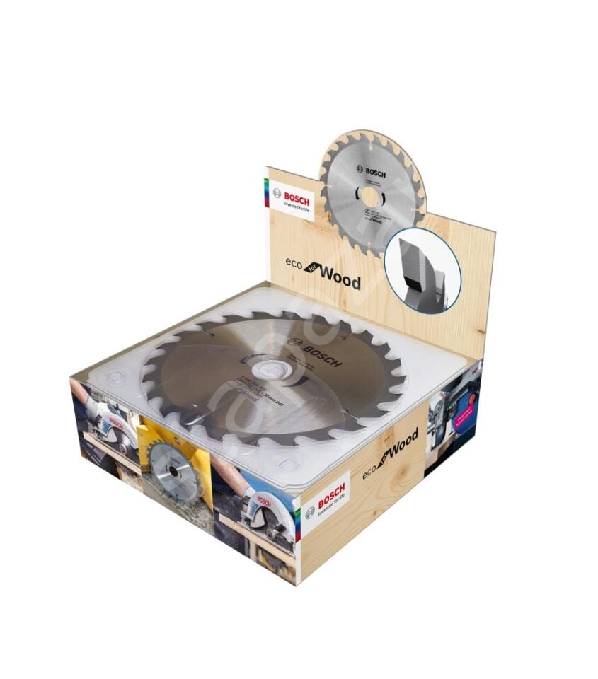 Bosch - Ekonomik Seri 190*30 mm 24 Diş 10'lu  Daire Testere Bıçağı 2608644613