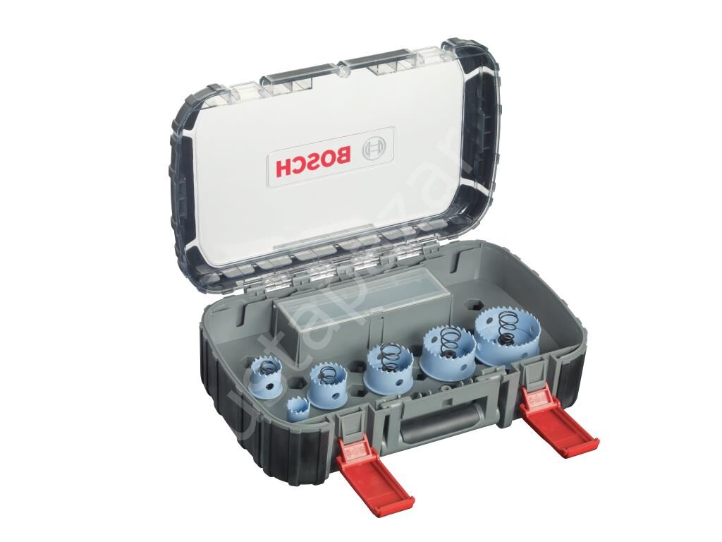 Bosch - Special Serisi Metal ve Inox Malzemeler için, 9 Parçalı Delik Açma Testeresi (Panç) Seti Ø 20-25-32-38-51-64 mm 2608580882